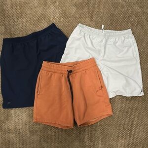 Fabletics Men’s Gym Shorts XL + Sweat Shorts XL